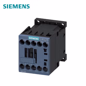 西门子 功率接触器,7A,3kW,1S,24VDC,集成有瞬态抑制二极管,尺寸S00,螺栓型端子连接；3RT20151SB41
