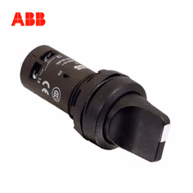 ABB 二位置选择开关,黑色；C2SS2-30B-20