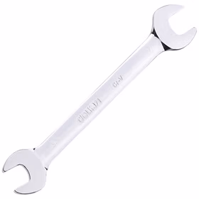 得力 镜面双开口扳手铬钒钢   5.5x7mm；DL33305