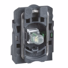 施耐德电气 红色带灯底座220V AC+1NO触点模块；ZB5AW0M41C