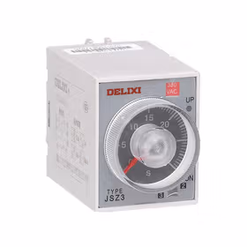 德力西电气 电子式时间继电器；JSZ3A-A 0.5S/5S/30S/3M AC220V