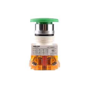 德力西电气 按钮开关；LAY7-11M Ф25 红