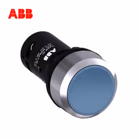 ABB CP1平头复位型按钮,蓝色；CP1-30L-10
