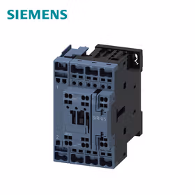 西门子 功率接触器,25A,11kW, 2NO+2NC 24VAC,50Hz4极,尺寸S0笼卡式连接1NO+1NC,集成；3RT25262AB00