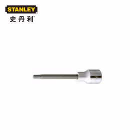史丹利 12.5mm(1/2")系列140mm加长六角旋具套筒H6；94-427-1-23