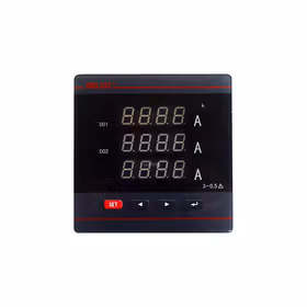 德力西电气 数显式电测量仪表；PA606L-72T4 5A 三相电流表+485