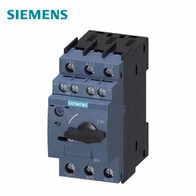 西门子 电动机保护断路器1.6A,A脱扣器1.1-1.6A,N脱扣器21A,用于电机保护,等级10,螺纹连接,横向辅助开关1NO+1NC；3RV60111AA15