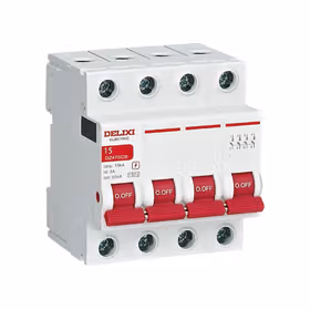 德力西电气 电涌保护器专用保护装置；DZ47SCB-20 20kA/分断能力65kA 4P