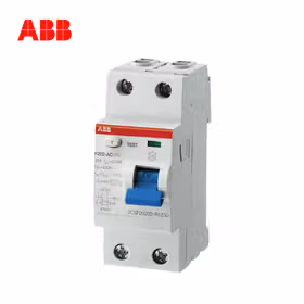 ABB F200系列不带过电流保护的剩余电流保护器；F202 A-25/0.03 AP-R