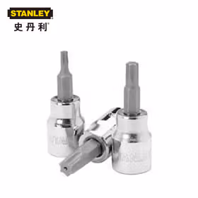 史丹利 10mm(3/8")系列50mm花型旋具套筒T30；87-144