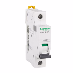 施耐德电气 小型断路器；iC65H 1P D20A