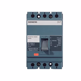 西门子 塑壳断路器 极数3P 额定电流40A 额定极限分断能力25kA 脱扣器类型TMF；3VT81041AA030CA0