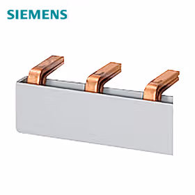 西门子 双相母线12TE32A用于6mm2的端子（用于5TE81+2，5TE48，5TE58，5TE71+2+3，5TE47，5TE57，5TT55) 两相汇流排 220mm；5TE9101