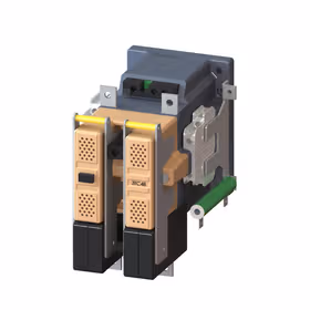 西门子 接触器,尺寸4,2极,DC-3和5,在750V时为75A辅助触点21(2NO+1NC)110VDCDC操作带可变电阻和串联电阻；3TC48170LF4