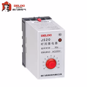 德力西电气 晶体管时间继电器；JS20/03 0.1-1S AC220V