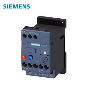 西门子 过载继电器1.4...2.0A规格S00,等级10,独立安装,主电路：螺丝端子,辅助电路：螺丝端子；3RU61161BB1