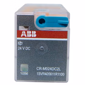 ABB 微型插拔式接口继电器；CR-M024DC2L