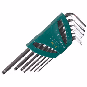 世达 7件加长球头内六角扳手组套1.5-6mm；09113