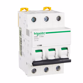 施耐德电气 小型断路器；iC65L 3P D20A