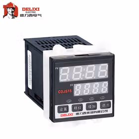 德力西电气 多回路时间继电器；CDJS15 0.01S-99h99min AC/DC12V
