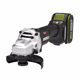 威克士20V无刷锂电角磨机WU806.1(4.0双电快充)切割打磨手磨机充电