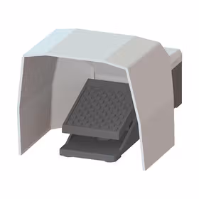 西门子 脚踏开关,1个踏板带柄,不带卡子金属外壳IP65,1NO+1NC,电缆引入口M20x1.5,；3SE29020AA20