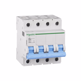 施耐德电气 LS8 小型断路器 4.5kA 400V 4P D 63A