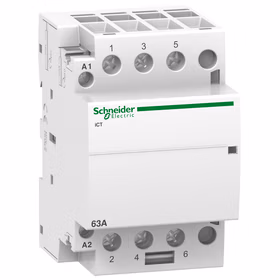 施耐德电气 接触器,标准接触器 iCT 3NO 220~240V 63A；A9C20863