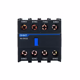 正泰 接触器附件,顶挂辅助触头；AX-3X/22