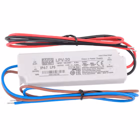 明纬 开关电源,60台/箱；LPV-20-24