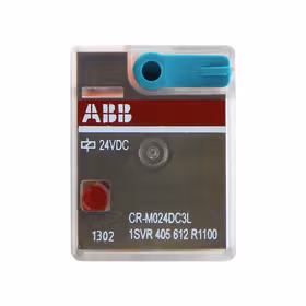 ABB 微型插拔式接口继电器；CR-M024DC3L