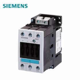 西门子 接触器220VAC50/60HZ  18.5kW 400V,3极模块S2螺丝端子；3RT50351AN20