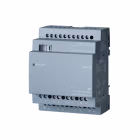 西门子 LOGO!DM1624扩展模块,SV/E/A：24VDC/24VDC/变压器,8数字输入/8数字输出,4TE用于徽标！8；6ED10551CB100BA2