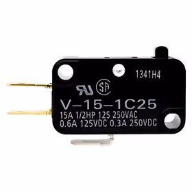 欧姆龙 小型基本开关 微动开关；V-15-1C25 BY OMI