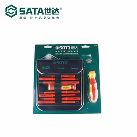 世达 10件可换头VDE绝缘耐压螺丝批组套；09304