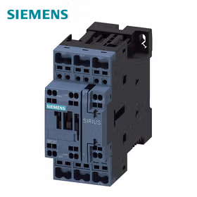 西门子 牵引接触器,32A,15kW,1NO+1NC带电子驱动装置24VDC,集成有可变电阻,3极,尺寸S0笼卡式连接；3RT20272XB400LA2