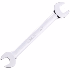 得力 镜面双开口扳手铬钒钢   9x11mm；DL33309