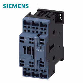 西门子 功率接触器,12A,5.5kW,1NO+1NC,220VAC,50/60Hz,3极,尺寸S0,笼卡式连接；3RT20242AN20