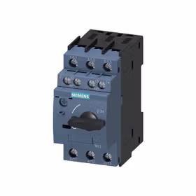 西门子 电动机保护断路器,结构尺寸S00用于变压器保护,A脱扣器0.35-0.5A,N脱扣器10A,横向辅助开关1NO+1NC；3RV24110FA15