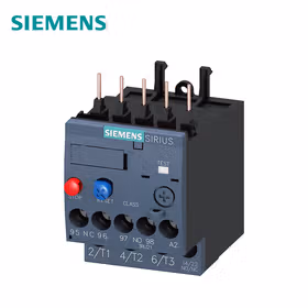 西门子 过载继电器0.35...0.50A热,尺寸S00,等级10接触器附属装置,主电路：螺栓,辅助电路：螺栓；3RU21160FB0