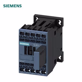 西门子 功率接触器,9A,4kW,1NC,24VDC,带可变电阻插接,3极,尺寸S00,笼卡式连接；3RT20162QB42