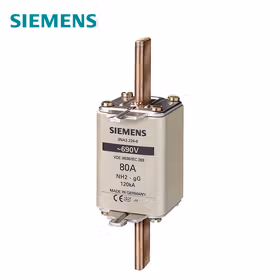 西门子 NH熔断片,NH2,输入：250A,gG,UnAC：690V,UnDC：440V,前端标示警报器,导电握耳；NH Fuse Size 2 gG/gL 250A 690VAC/440VDC