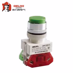 德力西电气 按钮开关；LAY7-20BN 绿