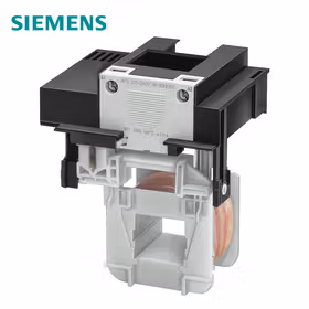 西门子 可更换线圈3RT105,3RT145交流(50...60Hz)/DC操作,500...550V,驱动：标准,节能电路弹簧拉紧接头；3RT19555AS32