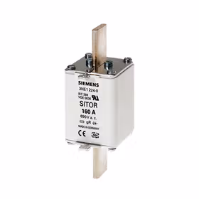 西门子 SITOR熔断片,含测量触点,NH1,输入：250A,gS,UnAC：690V,Un直流：250V,前端标示警报器；3NE NH1 250A 690V AC gS
