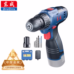 东成锂电钻WJZ1601D手电钻充电式电动螺丝刀起子机家用16V多功能套装