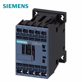 西门子 功率接触器,12A,5.5kW,1NO,DC110V集成有瞬态抑制二极管,3极,尺寸S00笼卡式连接立式安装位置适合于PLC输出端；3RT20172KF411AA0