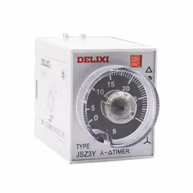 德力西电气 电子式时间继电器；JSZ3Y 1-10S AC380V
