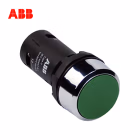 ABB CP1平头复位型按钮,绿色；CP1-20G-01