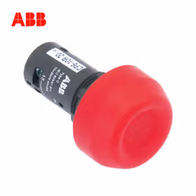 ABB 紧凑型重载按钮头部,红色；CP6-10R-11